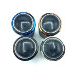 زیر سیگاری ماشینی کروم چراغ دار کد 06