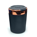 زیر سیگاری ماشینی کروم چراغ دار رزگلد کد 06