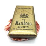 جاسیگاری جیبی فلزی کد 14