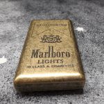 جاسیگاری جیبی فلزی کد 14