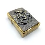 فندک بنزینی زورو طلایی برجسته طرح دراگون کد 130018