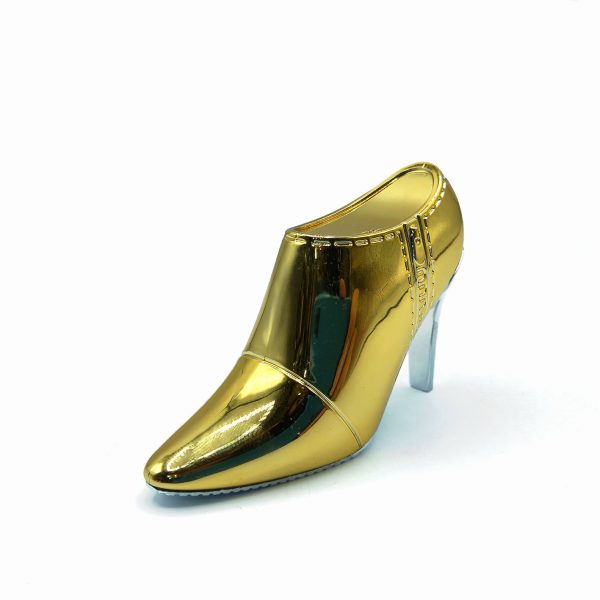 فندک فانتزی مدل کفش زنانه طلایی کد 110005