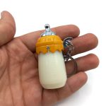 فندک فانتزی مدل پستونک نارنجی کد 110008