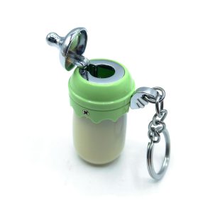 فندک فانتزی مدل پستونک سبز کد 110011