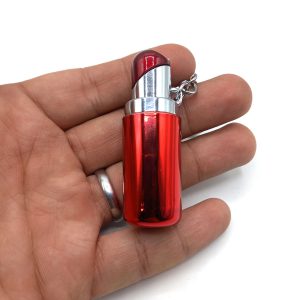 فندک فانتزی و جاسوئیچی مدل رژ لب قرمز کد 110013