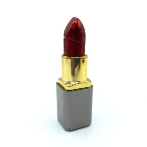 فندک فانتزی مدل رژ لب طوسی کد 110019