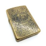 فندک بنزینی چیف طلایی سیاه قلم کد 130013