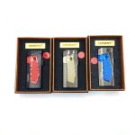 فندک اتمی دو شعله آبی کد 120053