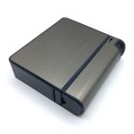 قوطی سیگار مدل فندک دار مشکی کد 210025