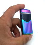 فندک الکتریکی شارژی مدل پلاسما رنگ هفت رنگ کد140010