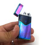 فندک الکتریکی شارژی مدل پلاسما رنگ هفت رنگ کد140010