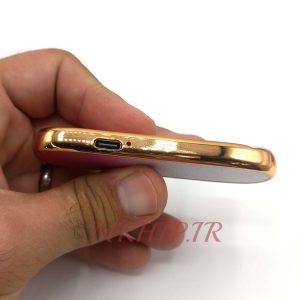 فندک الکتریکی شارژ ی مدل المنتی رنگ صورتی سفید کد 140029