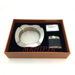 ست فندک و زیرسیگاری مدل چرم کد 220021