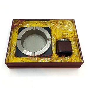 ست فندک و زیرسیگاری مدل چرم کد 220022