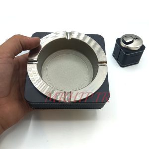 ست فندک و زیرسیگاری مدل چرم کد 220023