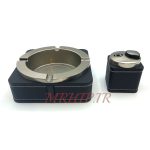 ست فندک و زیرسیگاری مدل چرم کد 220023