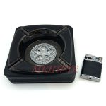 ست فندک و زیرسیگاری مدل چرم کد 220024