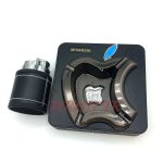 ست فندک و زیرسیگاری مدل چرم کد 220026