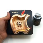 ست فندک و زیرسیگاری مدل مشکی طلایی کد 220027