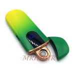 فندک الکتریکی شارژی مدل المنتی رنگ سبز کد140013