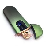 فندک الکتریکی شارژی مدل المنتی رنگ سبز کد 140015