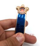 فتدک الکتریکی شارژی مدل المنتی رنگ آبی طلایی کد140018