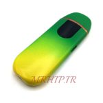 فندک الکتریکی شارژی مدل المنتی رنگ سبز کد140013