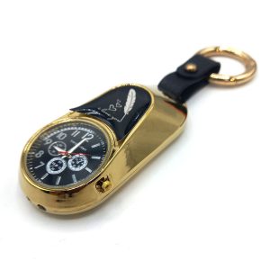 140037 فندک ساعت الکتریکی شارژی المنتی