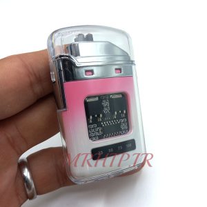 فندک الکتریکی شارژی مدل پلاسما رنگ صورتی کد140022