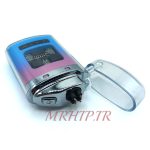 فندک الکتریکی شارژی مدل پلاسما رنگ آبی صورتی کد 140023