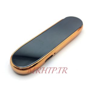 فندک الکتریکی شارژی مدل المنتی رنگ مشکی طلایی140031