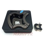 ست فندک و زیرسیگاری مدل اپل مشکی کد 220017