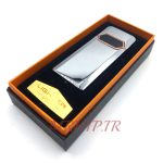 فندک الکتریکی شارژی مدل پلاسما رنگ نقره ای کد 140025