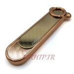 فندک الکتریکی شارژی مدل المنتی رنگ طلایی مسی کد140019