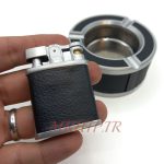 ست فندک و زیرسیگاری مدل چرم کد 220018