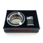 ست فندک و زیرسیگاری مدل چرم کد 220018