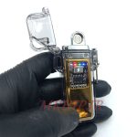 فندک الکتریکی شارژی مدل المنتی طلایی کد140047