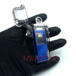 فندک الکتریکی شارژی مدل المنتی آبی کد140048