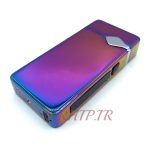 فندک الکتریکی شارژی مدل پلاسما بغل زن هفت رنگ کد140050