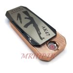 فندک الکتریکی شارژی مدل المنتی طرح تفنگ کد 140054