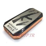 فندک الکتریکی شارژی مدل المنتی طرح تفنگ کد 140054