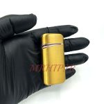 فندک گازی اتمی طرح جمجه رنگ طلایی کدa120232