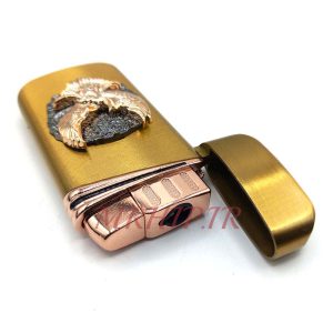 فندک گازی اتمی طرح عقاب طلایی کدa120235