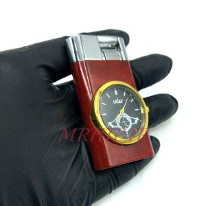 فندک گازی طرح ساعت قرمز کد 120256
