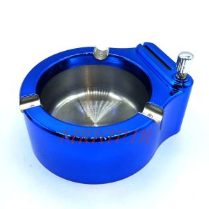 ست فندک کبریتی و زیرسیگاری مدل آنست آبی کد220029