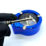 ست فندک کبریتی و زیرسیگاری مدل آنست آبی کد220029