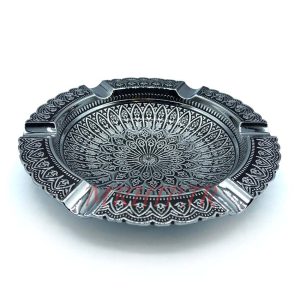 زیرسیگاری مدل زورو نقره ای کد 220030