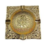 زیرسیگاری مدل زورو طلایی کد 220032