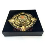 زیرسیگاری مدل زورو طلایی طرح گل کد 220034