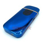 فندک الکتریکی شارژی مدل المنتی آبی کد 140095